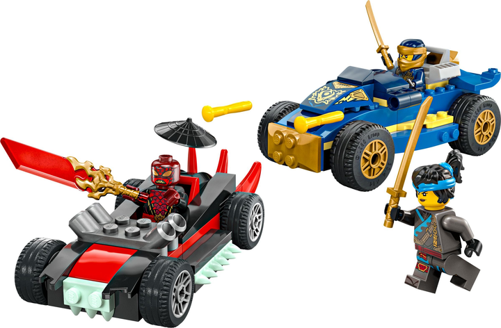 Конструктор LEGO Ninjago Роуг проти Дрікса: Дуель перегонів 111 елементів (71840) - зображення 3