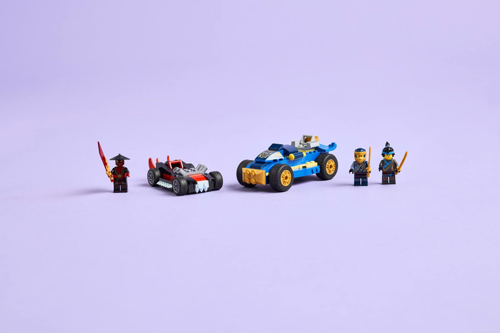 Конструктор LEGO Ninjago Роуг проти Дрікса: Дуель перегонів 111 елементів (71840) - зображення 15