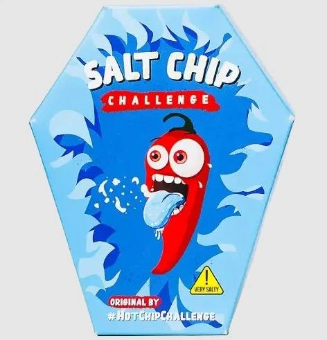 Экстра солёные чипсы Salt Chip Challenge 8г - Фото 1 Экстра солёные чипсы Salt Chip Challenge 8г - изображение 1