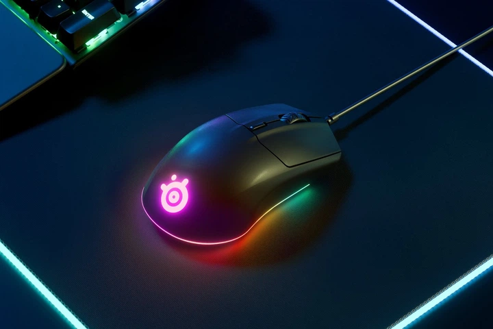 Mysz SteelSeries Rival 3 Gen 2 RGB USB Black (SS62515) - obraz 5
