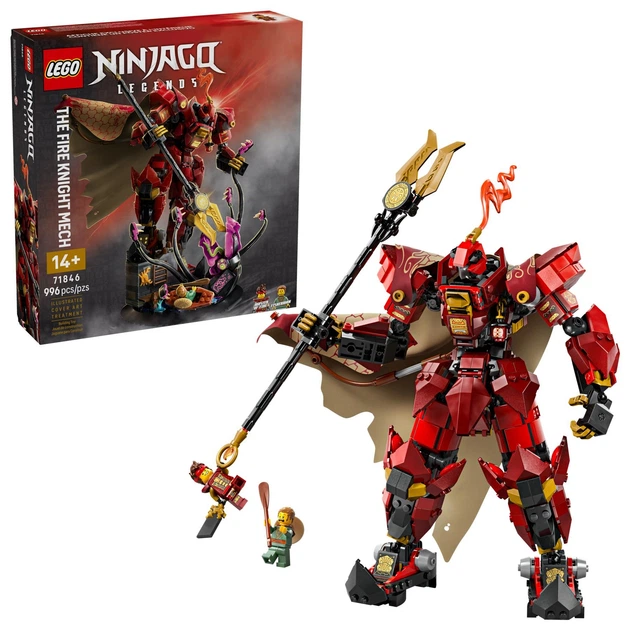 Конструктор LEGO Ninjago Legends Боевой робот огненного рыцаря 996