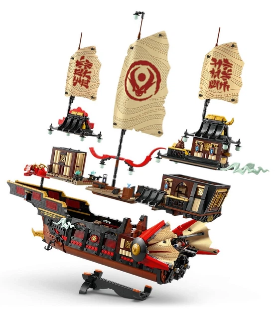 Конструктор LEGO Ninjago Legends Щедрость храма 2387 элементов