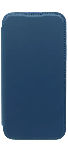 Чохол-книжка Smart Chrome Mag для iPhone 15 Plus / 14 Plus navy blue - Фото 1 Чохол-книжка Smart Chrome Mag для iPhone 15 Plus / 14 Plus navy blue - изображение 1