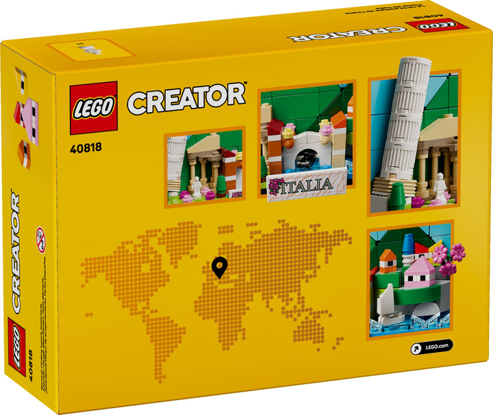 Конструктор LEGO Creator Листівка з Італії 189 елементів (40818) - зображення 5