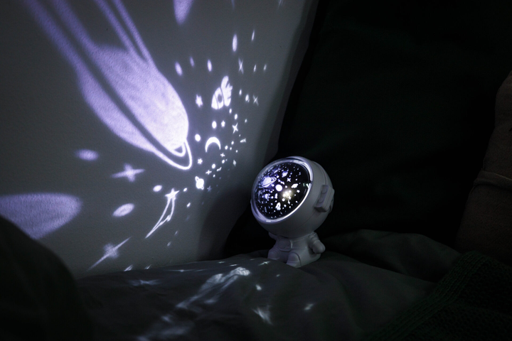 Lampka nocna Innogio Projektor z pozytywką dla dzieci GIOstar Astronaut GIO-175 (5904405021828) - obraz 5