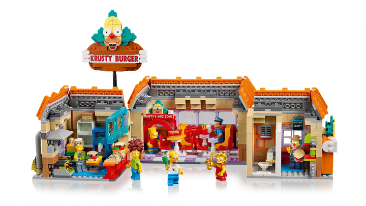 Конструктор LEGO Icons The Simpsons: Красті Бургер 1635 елементів (10352) - зображення 4