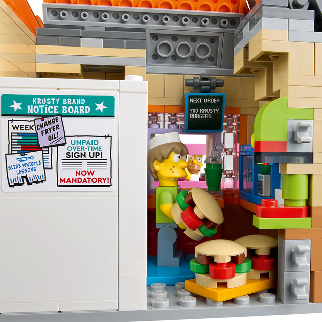 Конструктор LEGO Icons The Simpsons: Красті Бургер 1635 елементів (10352) - зображення 8