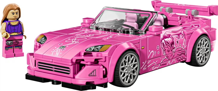 Klocki konstrukcyjne LEGO Speed Champions Honda S2000 z filmu Za szybcy, za wściekli 300 elementów (77241) - obraz 6