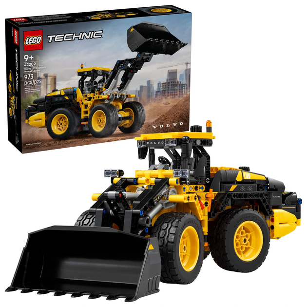Klocki konstrukcyjne LEGO Technic Ładowarka kołowa Volvo L120 Electric 973 elementy (42209) - obraz 2