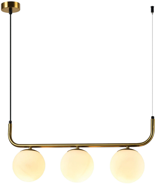 Підвісний світильник Light Prestige Alisa 3xE14 Gold (LP-005/3L GD) - зображення 2