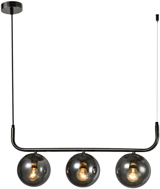 Lampa wisząca Light Prestige Alisa 3xE14 Graphite (LP-005/3L grafit) - obraz 2
