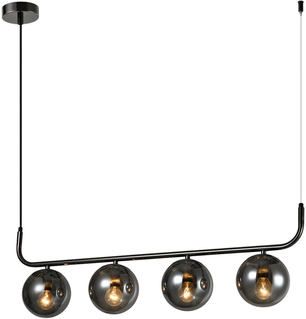 Lampa wisząca Light Prestige Alisa 4xE14 Graphite (LP-005/4L grafit) - obraz 2