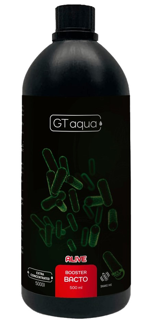 Бактерії для очищення акваріума GT Aqua Booster Bacto Стартер біологічний 500 мл (5908252831364) - зображення 1