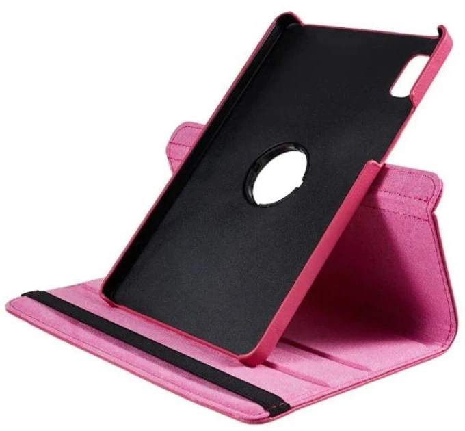 Чехол Book 360 для планшета Lenovo Tab M9 TB-310XU 9.0" книжка поворотный подставка PU кожа Малиновый - изображение 3