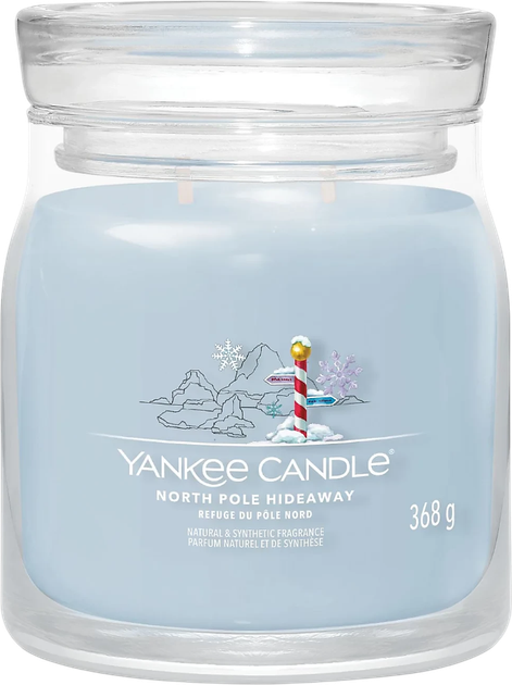 Świeca zapachowa Yankee Candle Signature North Pole Hideaway 368 g (5038581161969) - obraz 1