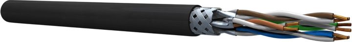 Патч-корд Montis Cat 6a S/FTP 25 m Black (MT116-25) - зображення 5
