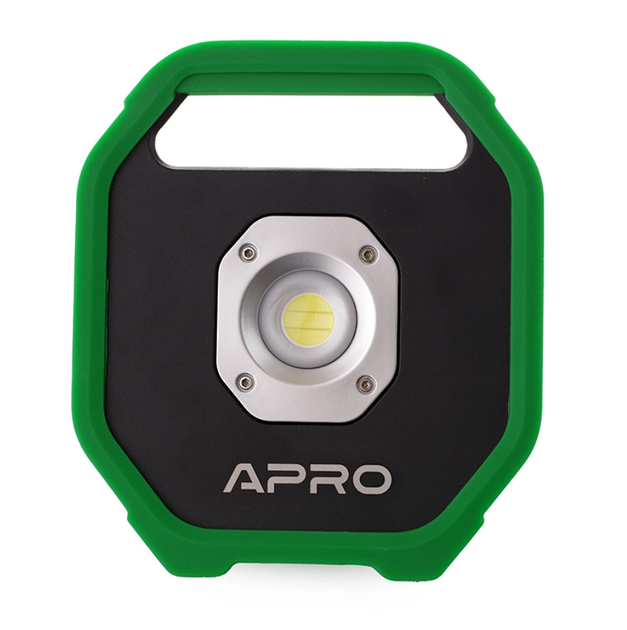 Прожектор аккумуляторный Apro 10 Вт Li-Ion (900520) - изображение 2