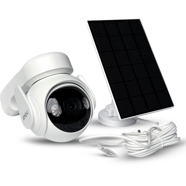 Поворотная 4G Wi-Fi камера с солнечной панелью Imou Cell PT 4G KIT 2 (IPC-B7ED-5M0TEA-EU/FSP14), 5Мп - изображение 2