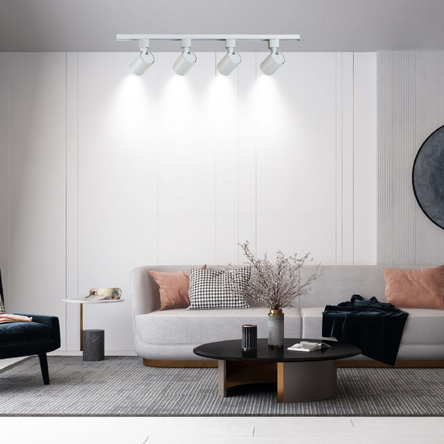Lampa wisząca Light Prestige Snow SET 1F 4xGU10 White (LP-737 WH SET) - obraz 11