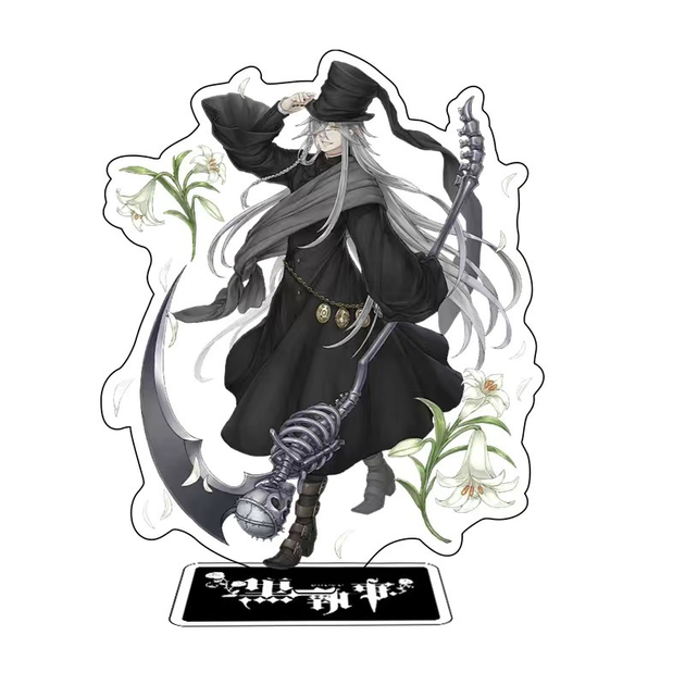 Акриловая фигурка Темный Дворецкий Гробовщик Black Butler Undertaker 10 см - Фото 1 Акриловая фигурка Темный Дворецкий Гробовщик Black Butler Undertaker 10 см - изображение 1