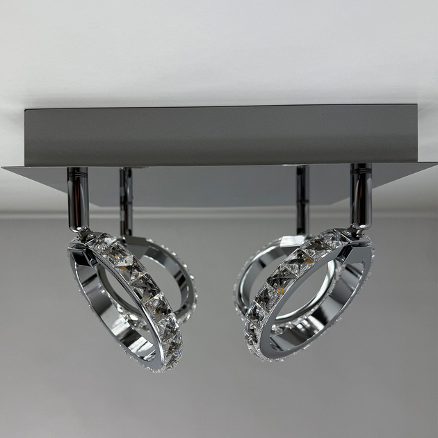 Lampa wisząca Light Prestige Carrara LED 3000K Silver (LP-1864/4C) - obraz 2