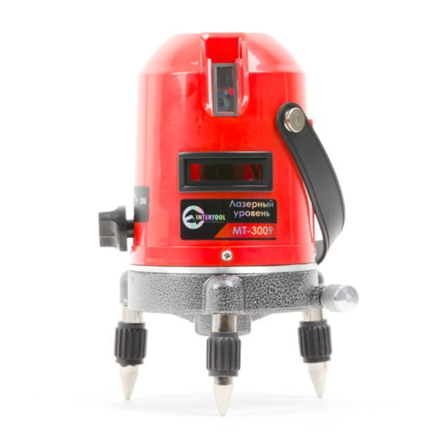 Уровень лазерный Intertool 2 лазерные головки (MT-3009) зарядка + переходник под Micro USB - Фото 8 Уровень лазерный Intertool 2 лазерные головки (MT-3009) зарядка + переходник под Micro USB - изображение 8