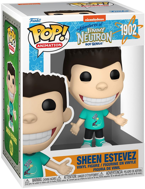 Figurka Funko Pop! Jimmy Neutron Sheen Estevez 83537 (889698835374) - obraz 1
