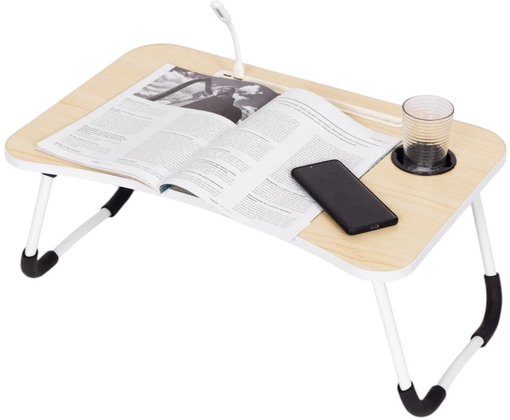 Stolik pod laptopa ModernHome by Multistore składana taca 60 x 40 cm (PJJLT0001-03) - obraz 4