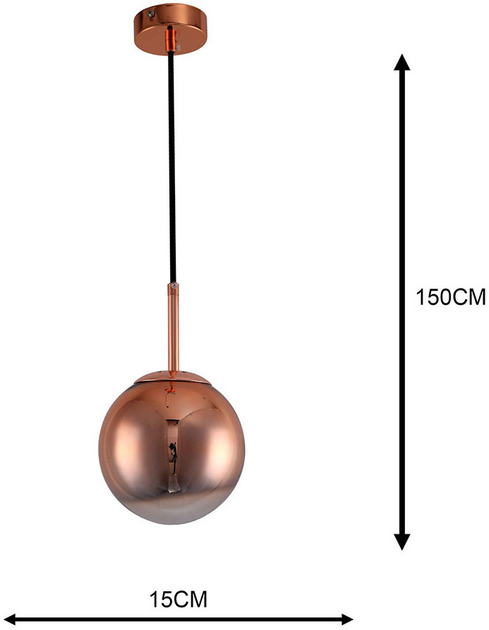 Підвісний світильник Light Prestige Palla LP-2844/1P S MI - зображення 4