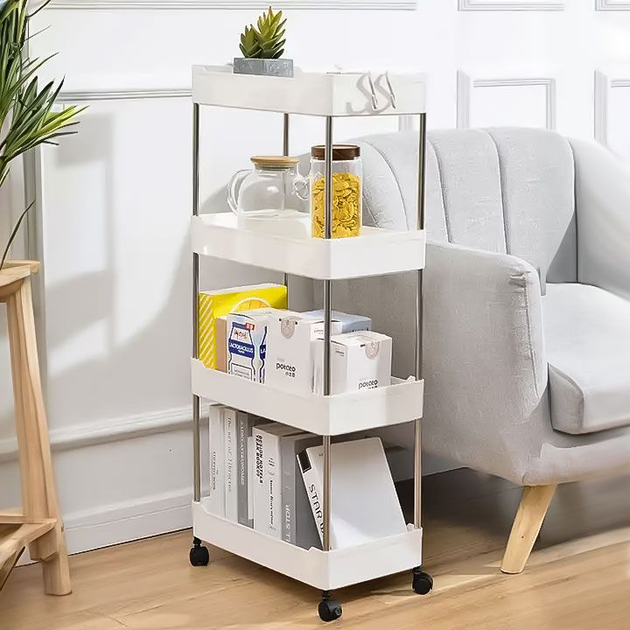 Regał ModernHome by Multistore 4 półki biały (PJJCBS101-04) - obraz 6