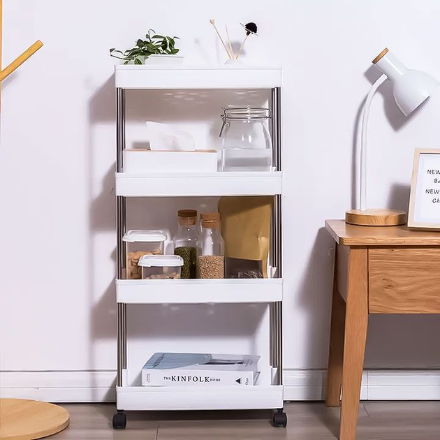 Regał ModernHome by Multistore 4 półki biały (PJJCBS101-04) - obraz 7