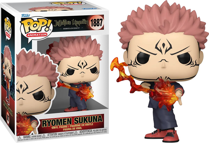 Фігурка Funko Pop! Jujutsu Kaisen Ryomen Sukuna 85322 (889698853224) - зображення 2