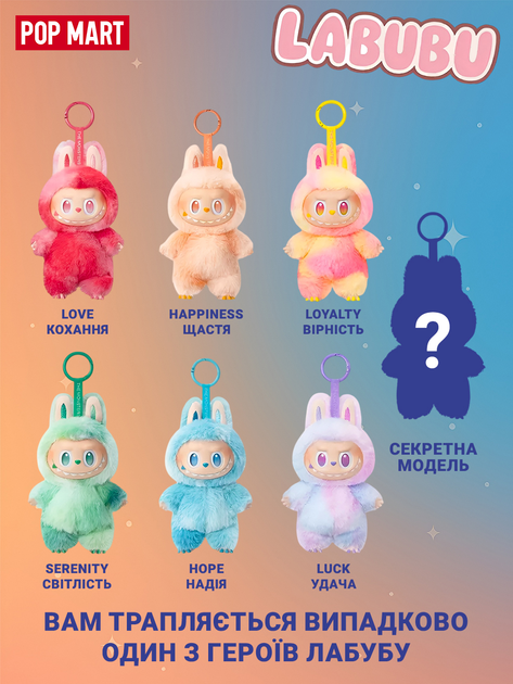 Игрушка-сюрприз Big into Energy Плюшевый брелок 2025 The