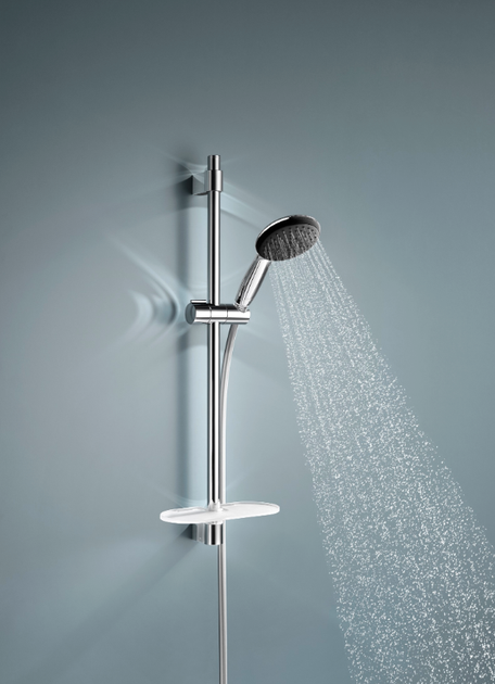 Смеситель для ванны GROHE Grohtherm 800 34567000 с душевым гарнитуром QuickFix Vitalio Start 110 27948001 - изображение 7