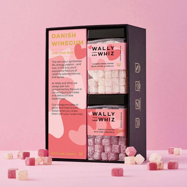 Żelki Wally And Whiz The Love Gift Box 480 g (5713471018744) - obraz 1
