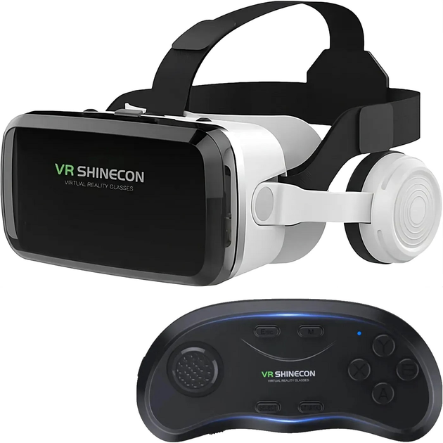Окуляри віртуальної реальності Shinecon SC-G04BS-Box + Джойстик Shinecon SC-B01 (SC-G04BS+SC-B01) - зображення 1
