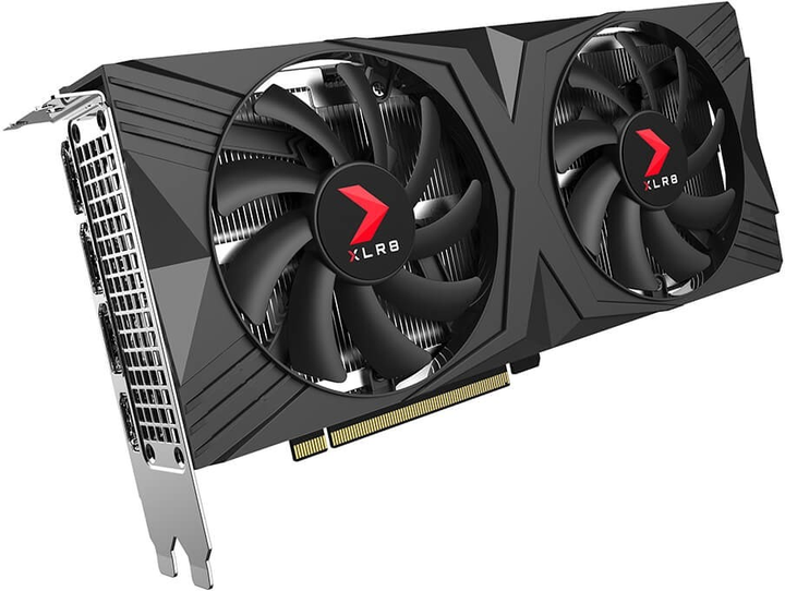 Відеокарта PNY PCI-Ex GeForce RTX 4060 Ti Verto Overclocked Dual Fan 8GB GDDR6 (128bit) (2310/18000) (HDMI, 3 x DisplayPort) (VCG4060T8DFXPB1-O) - зображення 4