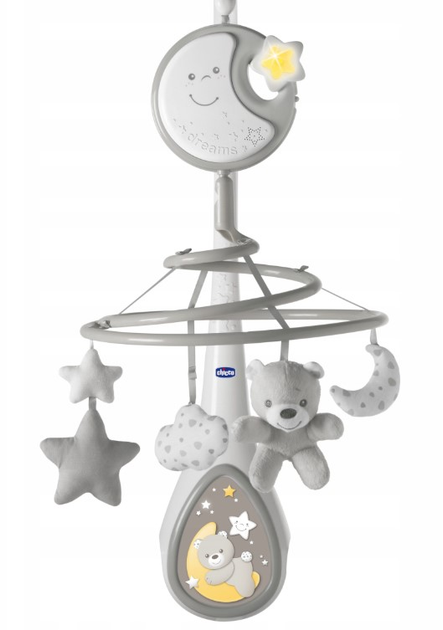 Карусель на ліжечко Chicco First Dream Next2Dreams 3 в 1 Бежева (8058664051946) - зображення 3