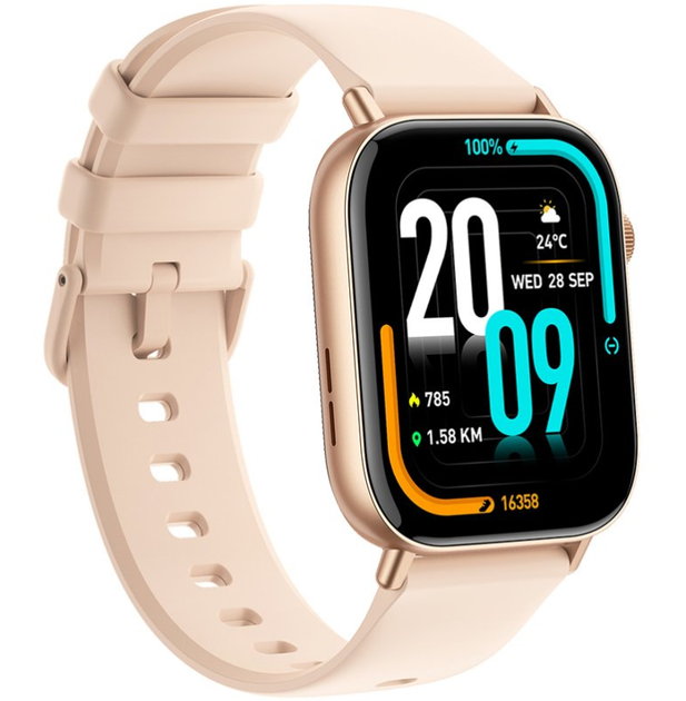 Смарт часы Gelius Amazwatch Numix GP-SW009 Gold - изображение 2