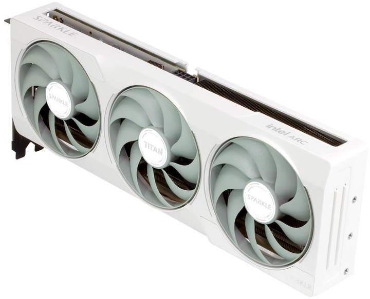 Karta graficzna Sparkle PCI-Ex Intel Arc B580 Titan Luna OC 12GB GDDR6 (192bit) (2740/19000) (HDMI, 3 x DisplayPort) (SB580TW-12GOC) - obraz 2