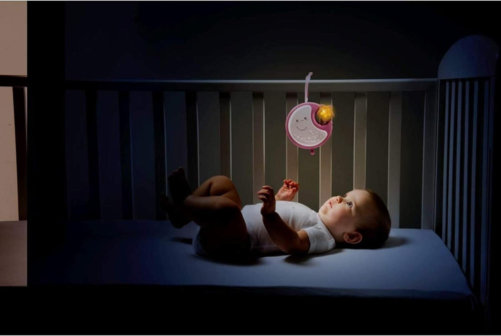 Карусель на ліжечко Chicco First Dream Next2Dreams 3 в 1 Рожева (8058664089789) - зображення 11