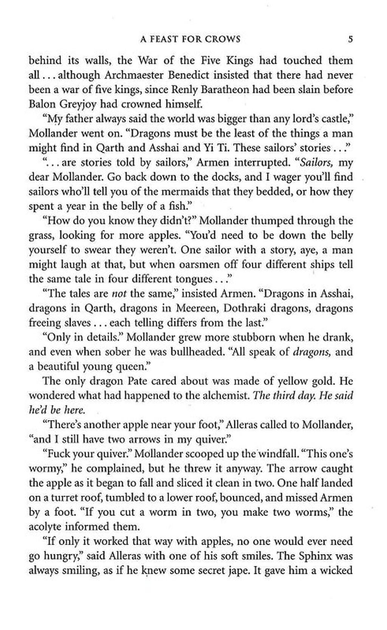 A Feast for Crows. A Song of Ice and Fire. Book 4 - изображение 7