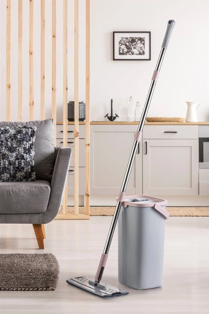 Набор для уборки Lavine Cool Mop 10 л Серый (LN-1003-05) – в