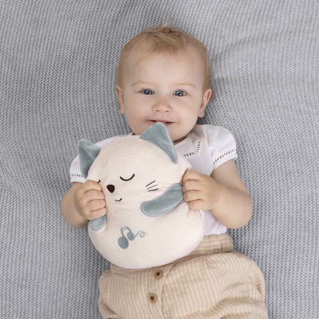 М'яка іграшка Chicco First Dreams Котик Муркотик (8058664164868) - зображення 6