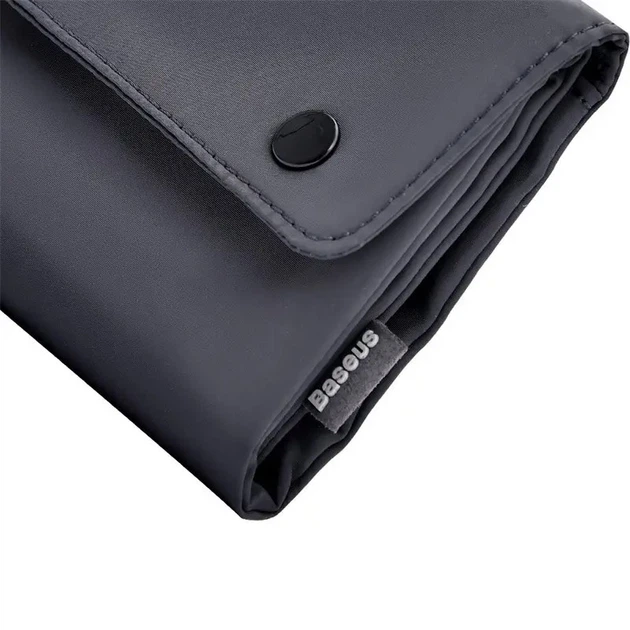 Сумка для ґаджетів Baseus Folding Series 16" Laptop Sleeve LBZD-B0G (Сіра) - Фото 4 Сумка для ґаджетів Baseus Folding Series 16" Laptop Sleeve LBZD-B0G (Сіра) - изображение 4