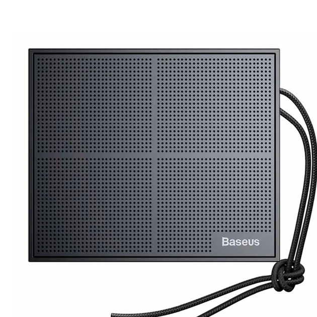 Портативна Bluetooth колонка Baseus Encok E05 Music-cube Wireless Speaker NGE05-01 (Чорний) - зображення 2