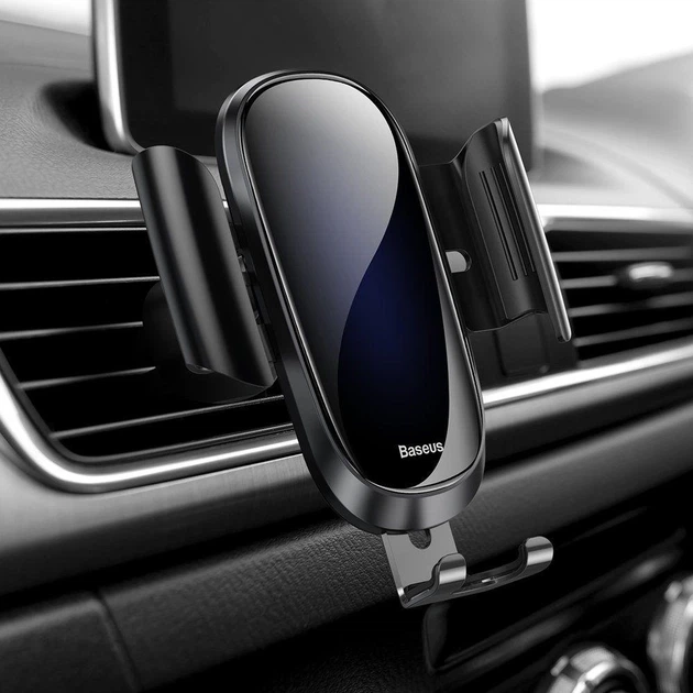 Автомобільний тримач BASEUS Future Gravity Car Mount SUYL-WL01 (Чорний) - изображение 8