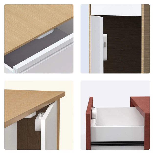 Розумний замок меблевий Xiaomi Yeelock Smart Drawer Cabinet Lock E ZNGS02YSB (Білий) - зображення 8