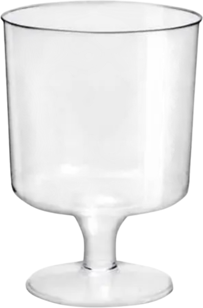 Zestaw jednorazowych kieliszków do wina Abena plastikowych 10 x 150 ml (ZES5703538121753) - obraz 1