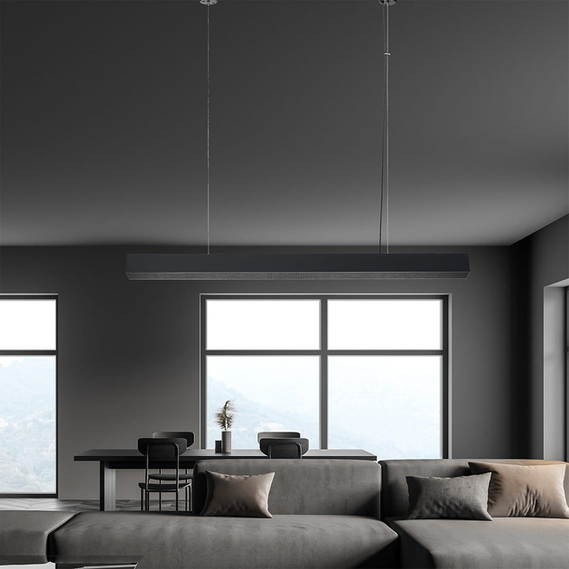 Підвісний світильник Light Prestige Mira LP-1201/1P L BK Smart - зображення 6